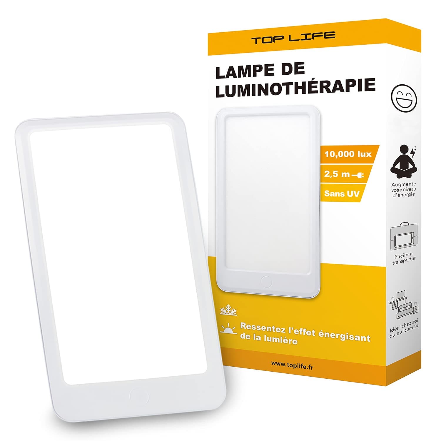 Top Life Lámpara de Luminoterapia 10000 Lux
